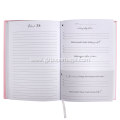Beautiful Linen Journal Cover For Women Gratitude Notebook